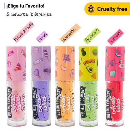 ACEITE LABIAL FRESA NATA THE FRUIT COMPANY