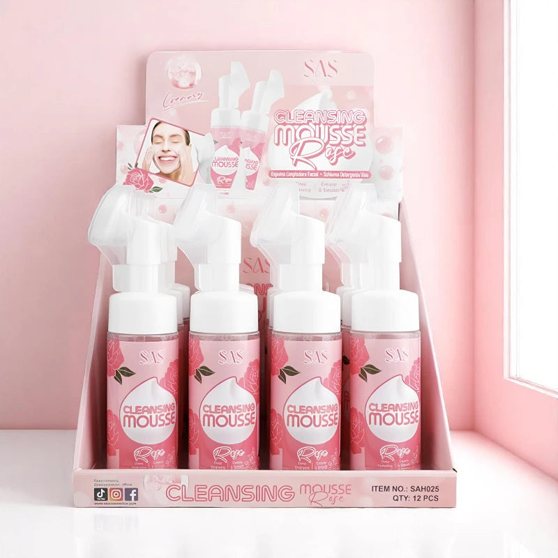 LIMPIADOR CLEANSING MOUSSE ROSE SAS