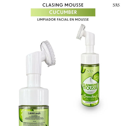 LIMPIADOR MOUSSE CLEANSING CUCUMBER SAS