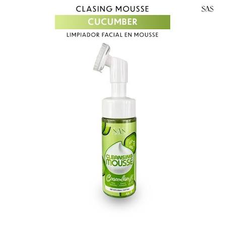 LIMPIADOR MOUSSE CLEANSING CUCUMBER SAS