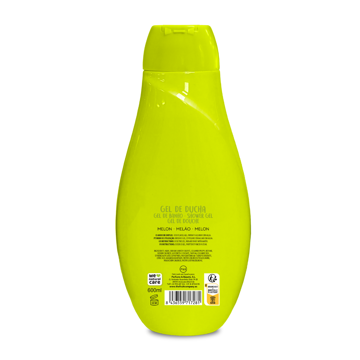 GEL DE DUCHA THE FRUIT COMPANY MELÒN