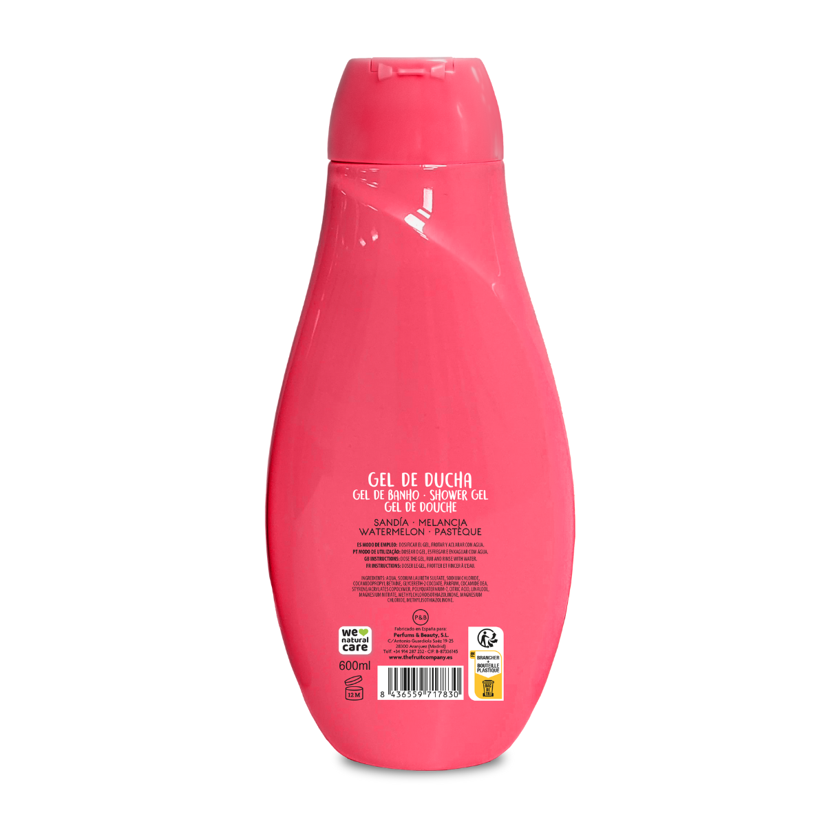 GEL DE DUCHA THE FRUIT COMPANY SANDIA